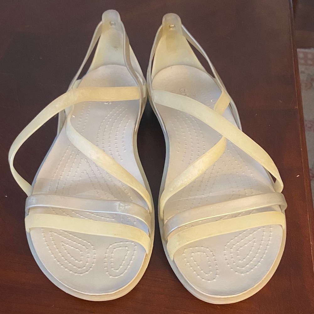 Crocs Isabella Iconic Comfort Women's Strappy Jelly Sandals Size 9